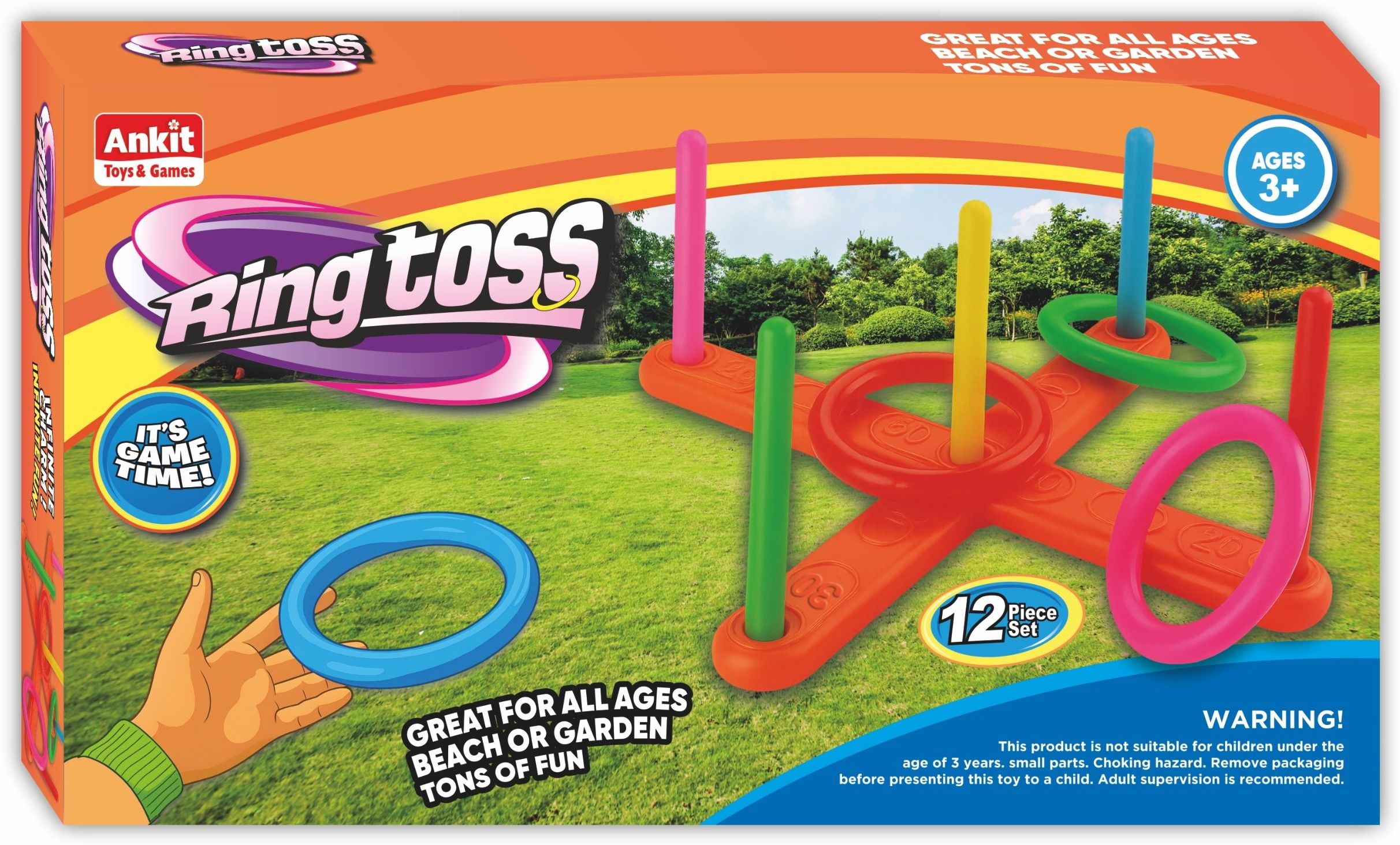 2560 Plastic Tennikoit Ring