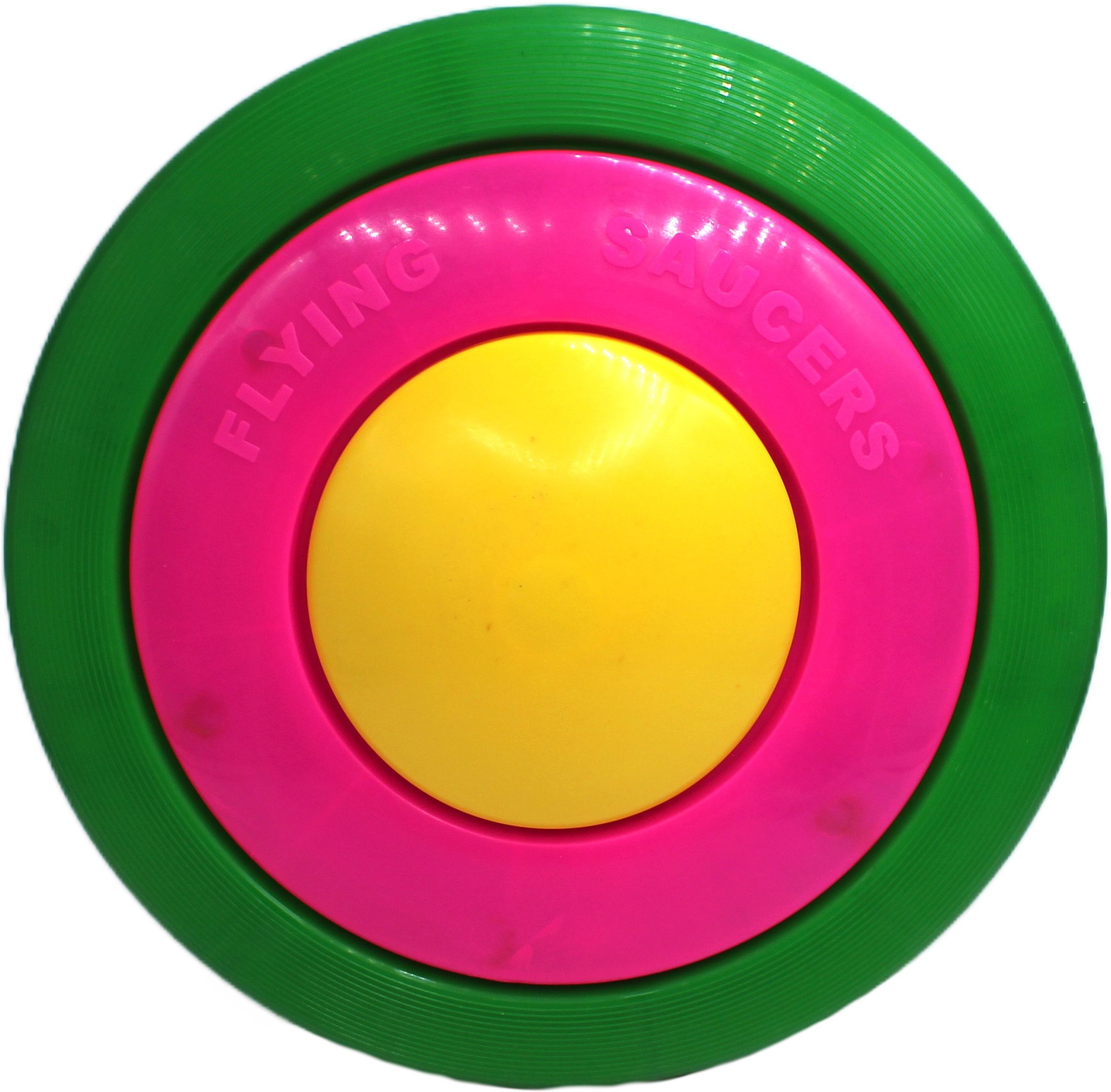Rings shape plastic frisbee toys for kids Green Plastic Sports Frisbee-image-7