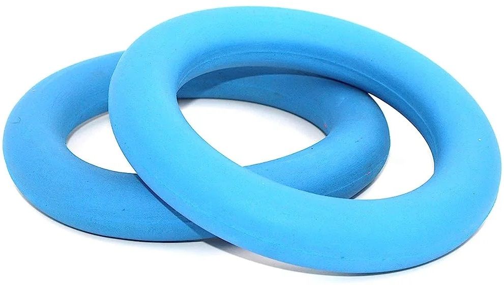 Tennikoit Ring Sponge Filled 12 Pcs 6.5 Inches Diameter Playing Rubber Frisbee Rubber Tennikoit Ring