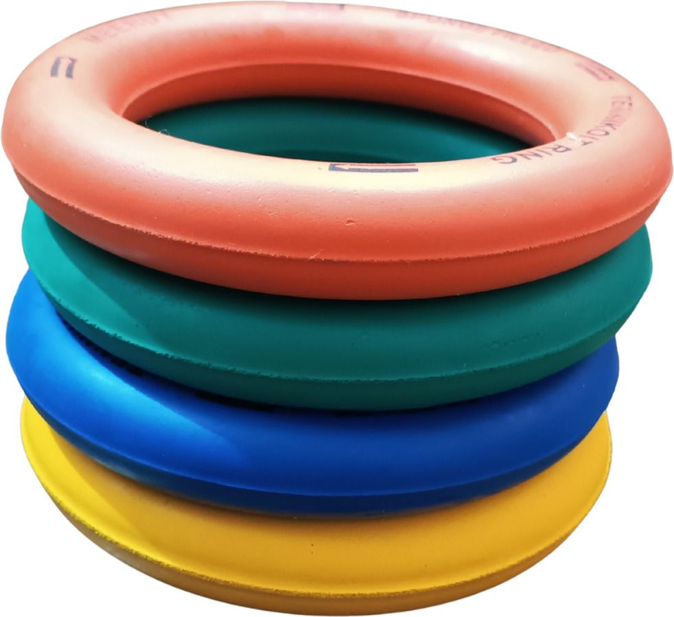 ® Tennikoit Ring Set, Multi-Coloured Rings, Rubber Frisbee Rubber Tennikoit Ring-image-7
