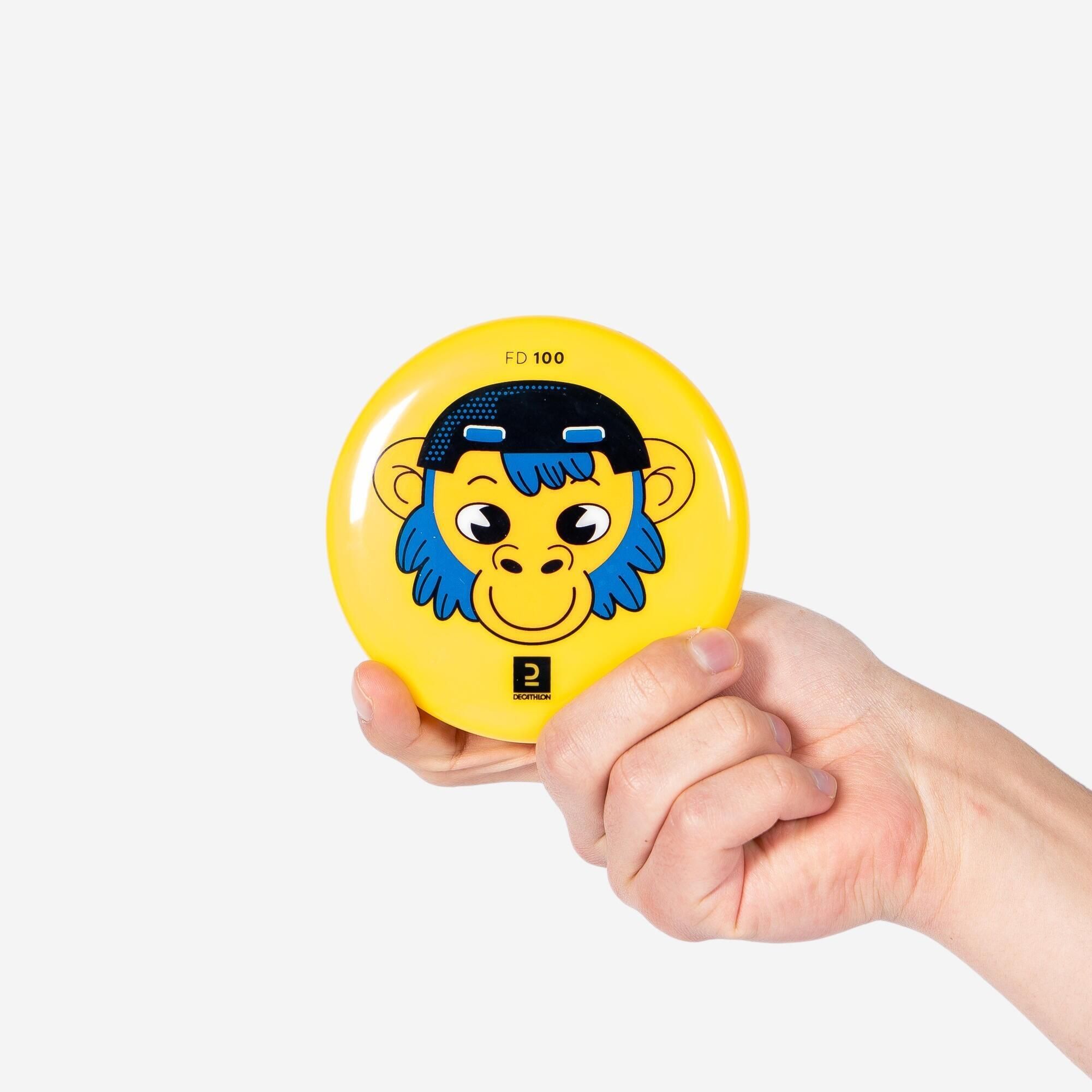 Flexible Mini Disc 11cm Small - Monkey Rubber Sports Frisbee-image-1