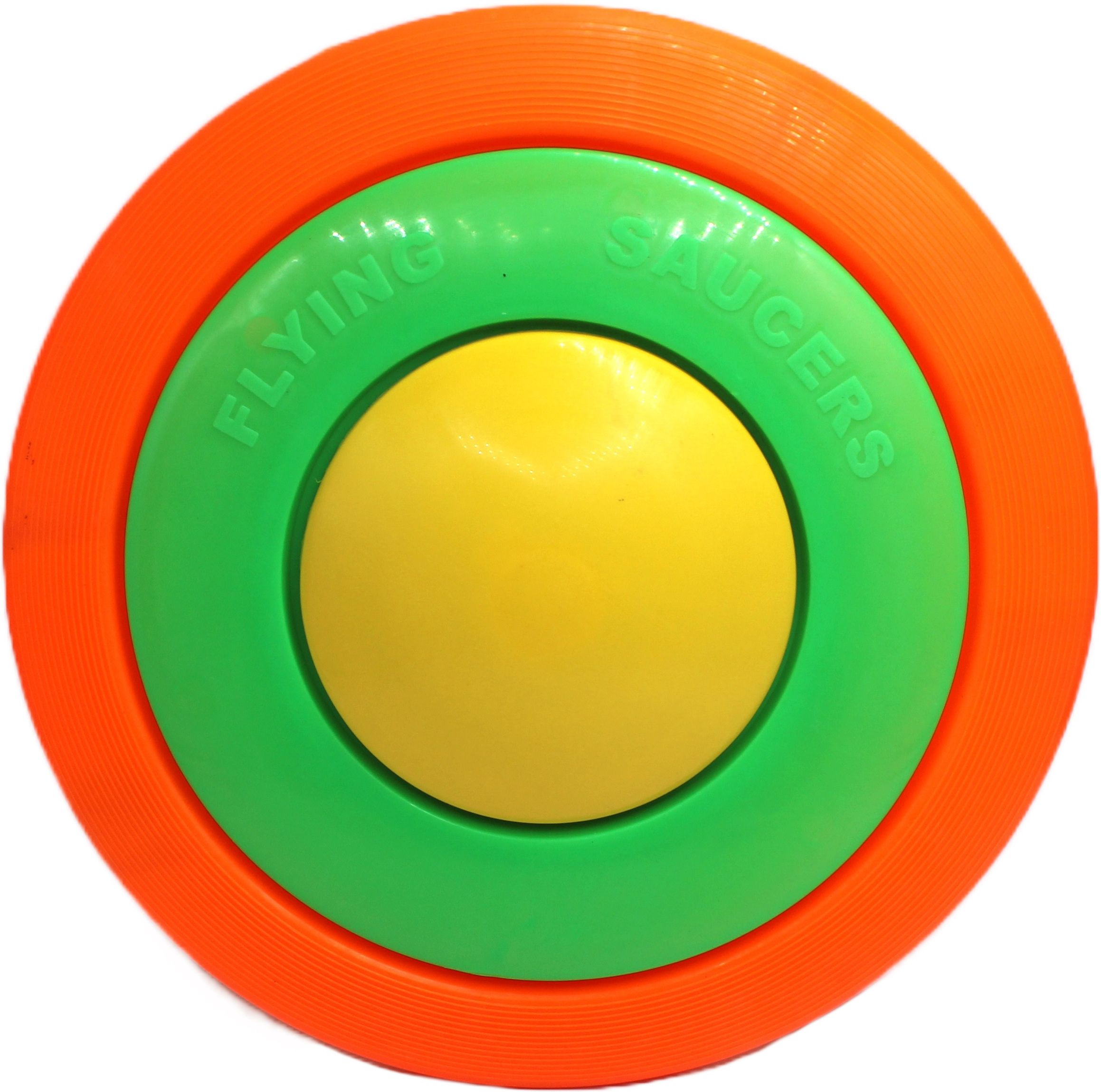 Rings shape plastic frisbee toys for kids orange Plastic Sports Frisbee-image-5