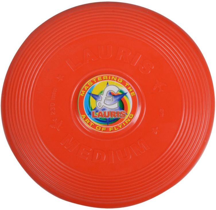 Frisbee flying ring Red - 23 cm diameter for kids/Dogs Plastic Sports Frisbee-image-9