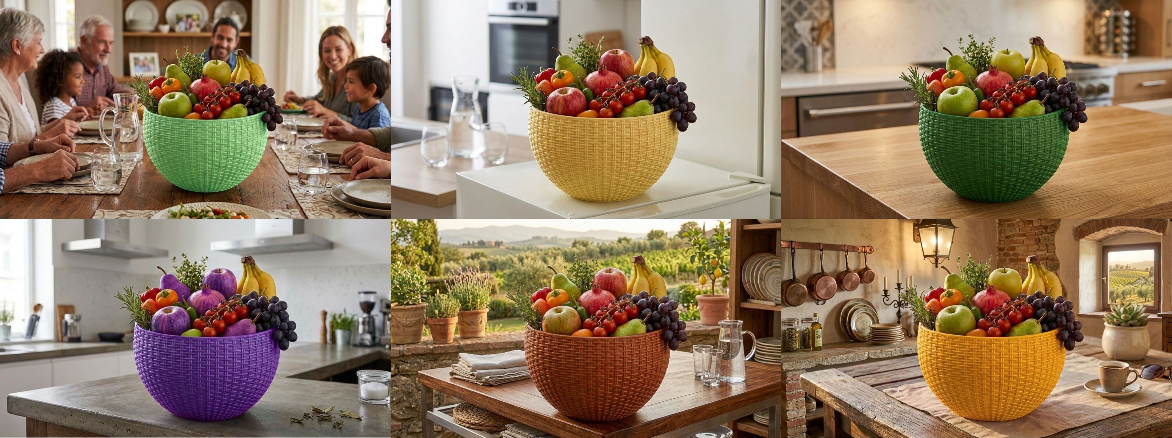 Plastic Fruit & Vegetable Basket-image-45
