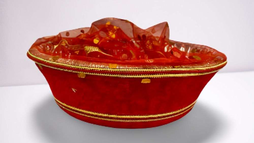 12 inch| pack of2|Fancy Gift Hamper | Plastic Fruit & Vegetable Basket