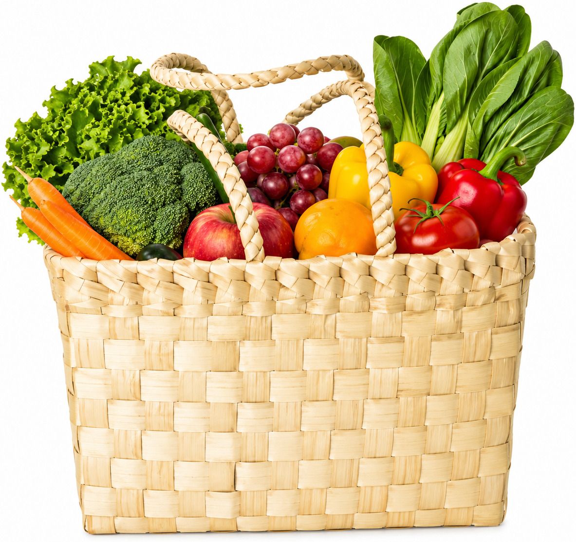 Banana Bark Handmade Fruit & Vegetable Basket for Kitchen Storage Bamboo Fruit & Vegetable Basket-image-39