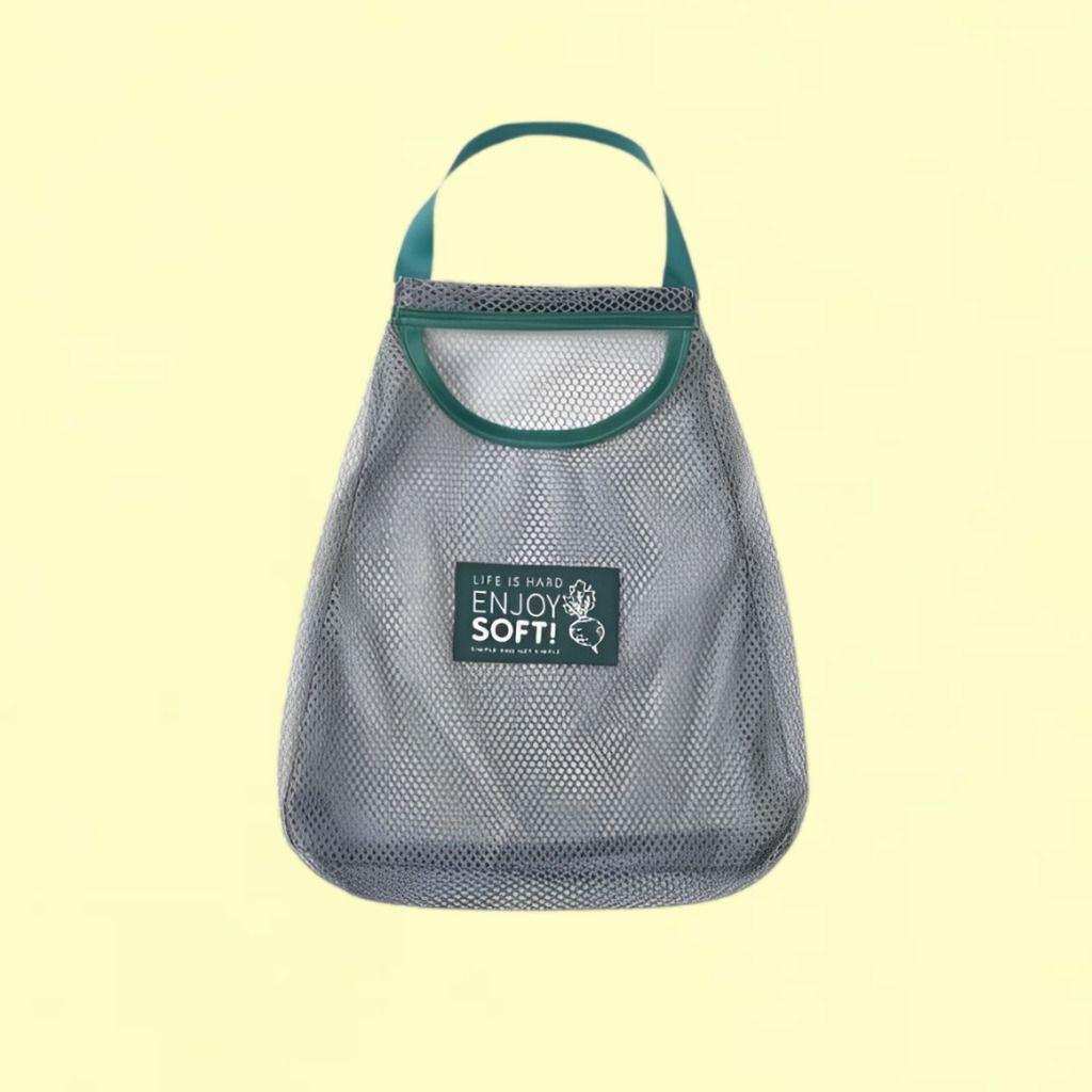 jiyana living Reusable Mesh Tote for Everyday Use Polyester Fruit & Vegetable Basket-picture-29