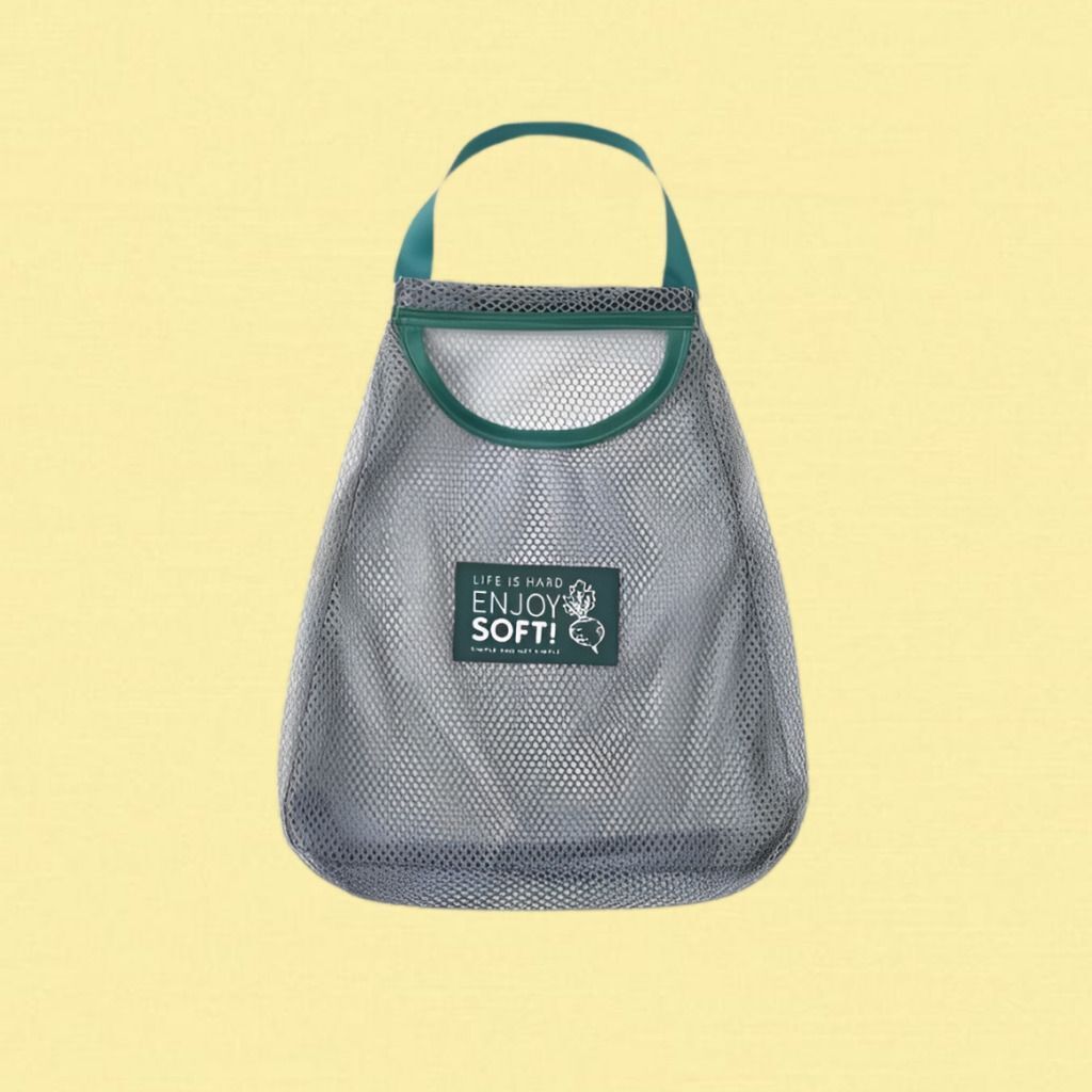 jiyana living Flexible Net Carry Tote for Daily Use Polyester Fruit & Vegetable Basket-picture-22