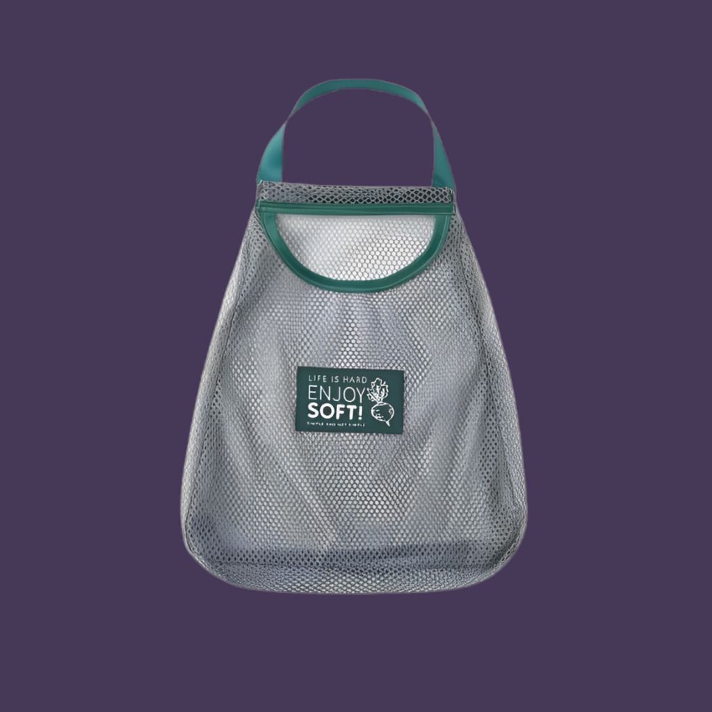jiyana living Compact Mesh Carry Bag for Storage Polyester Fruit & Vegetable Basket-picture-11