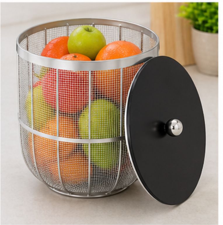 Fruit Basket Iron Fruit & Vegetable Basket-image-33