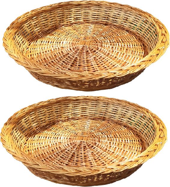 vmd Ro. trey 10" BROWN BASKET FOR FRUIT STORAGE , HEMPAR , GIFT, Decoration, (2 PCS) Bamboo Fruit & Vegetable Basket-picture-10