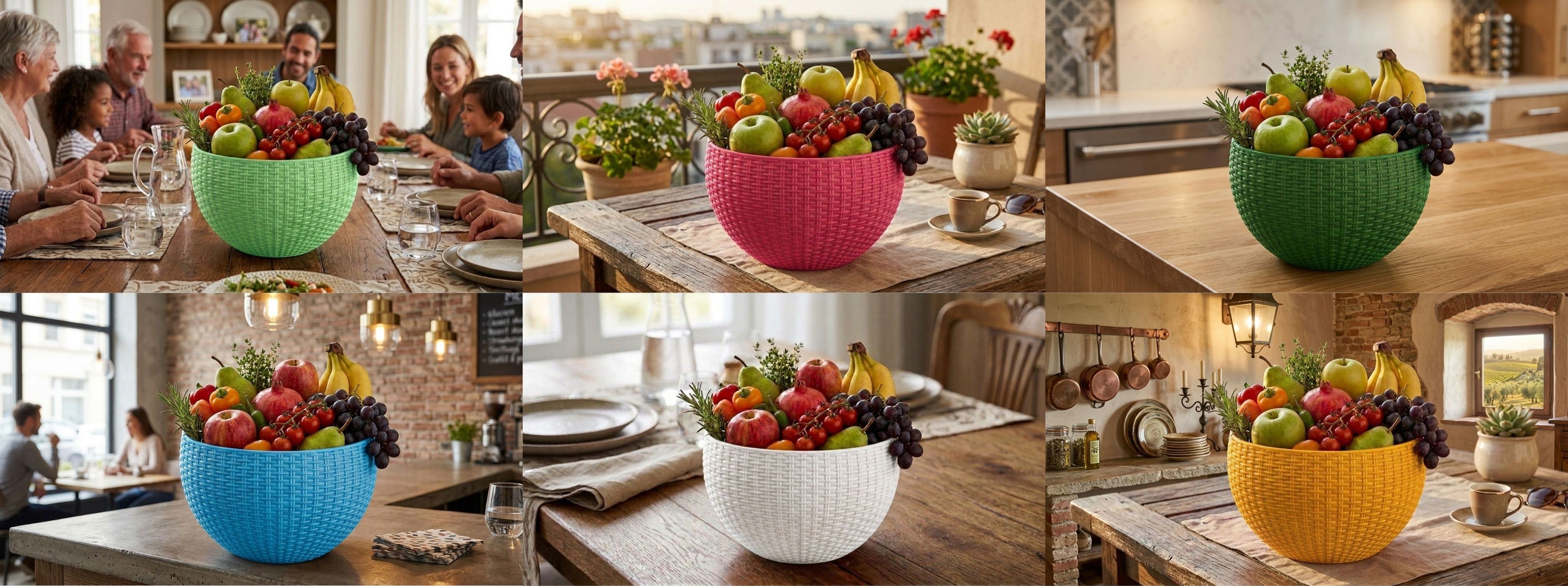 bluevista Plastic Fruit & Vegetable Basket-picture-21