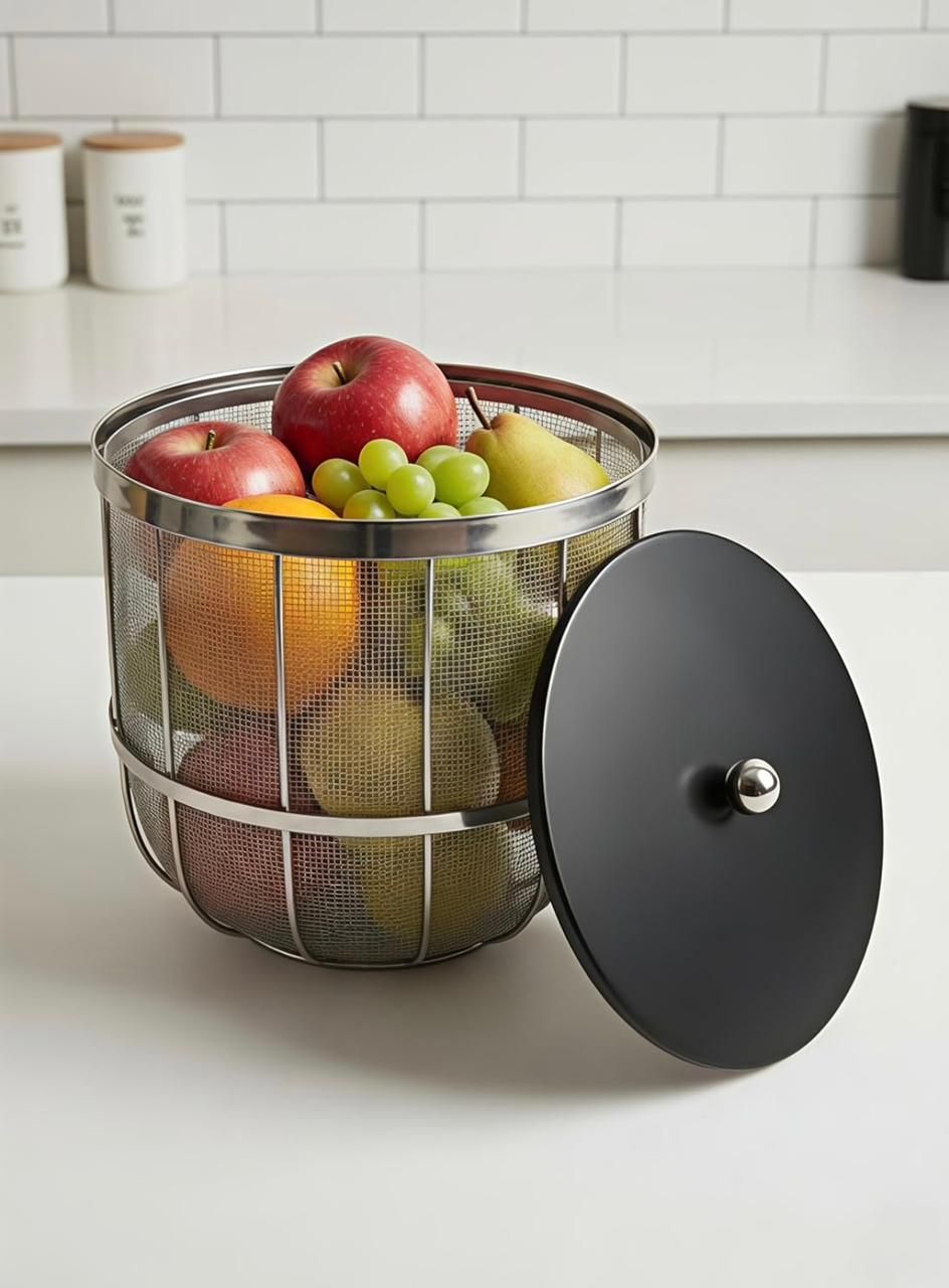Iron Fruit & Vegetable Basket-image-23