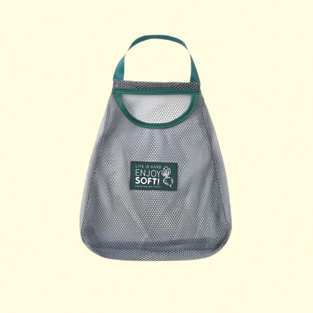jiyana living Durable Mesh Carry Bag for Storage Polyester Fruit & Vegetable Basket-picture-14
