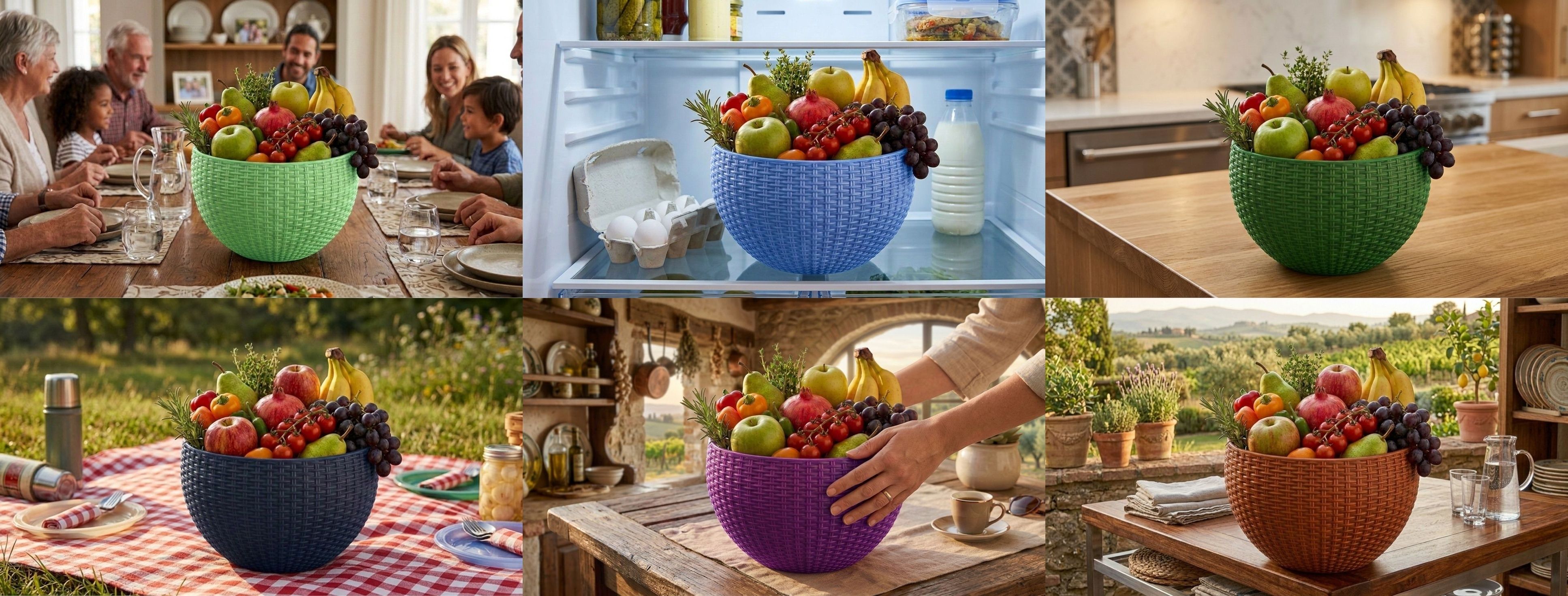 Plastic Fruit & Vegetable Basket-image-21