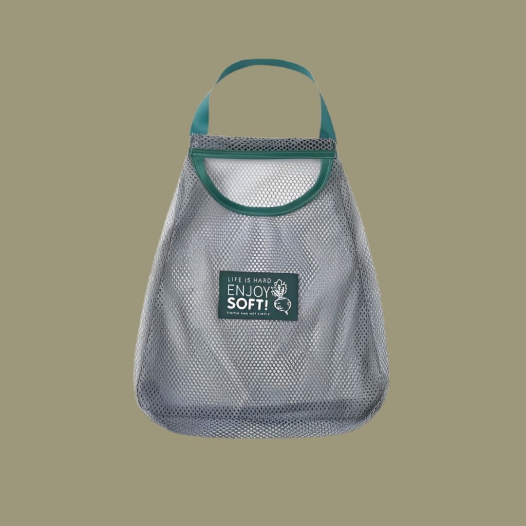 Foldable Utility Mesh Storage Bag Polyester Fruit & Vegetable Basket-image-32