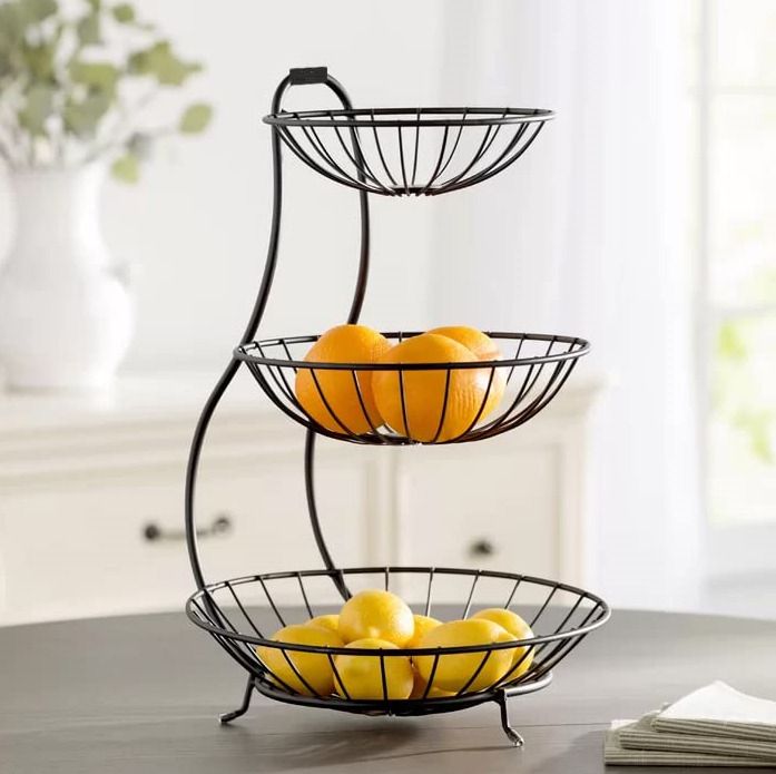 Class Fruit Basket Stainless Steel Fruit & Vegetable Basket