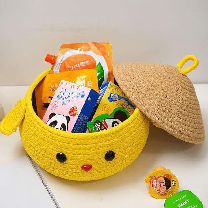 Jute Cute Storage Basket Storage Basket