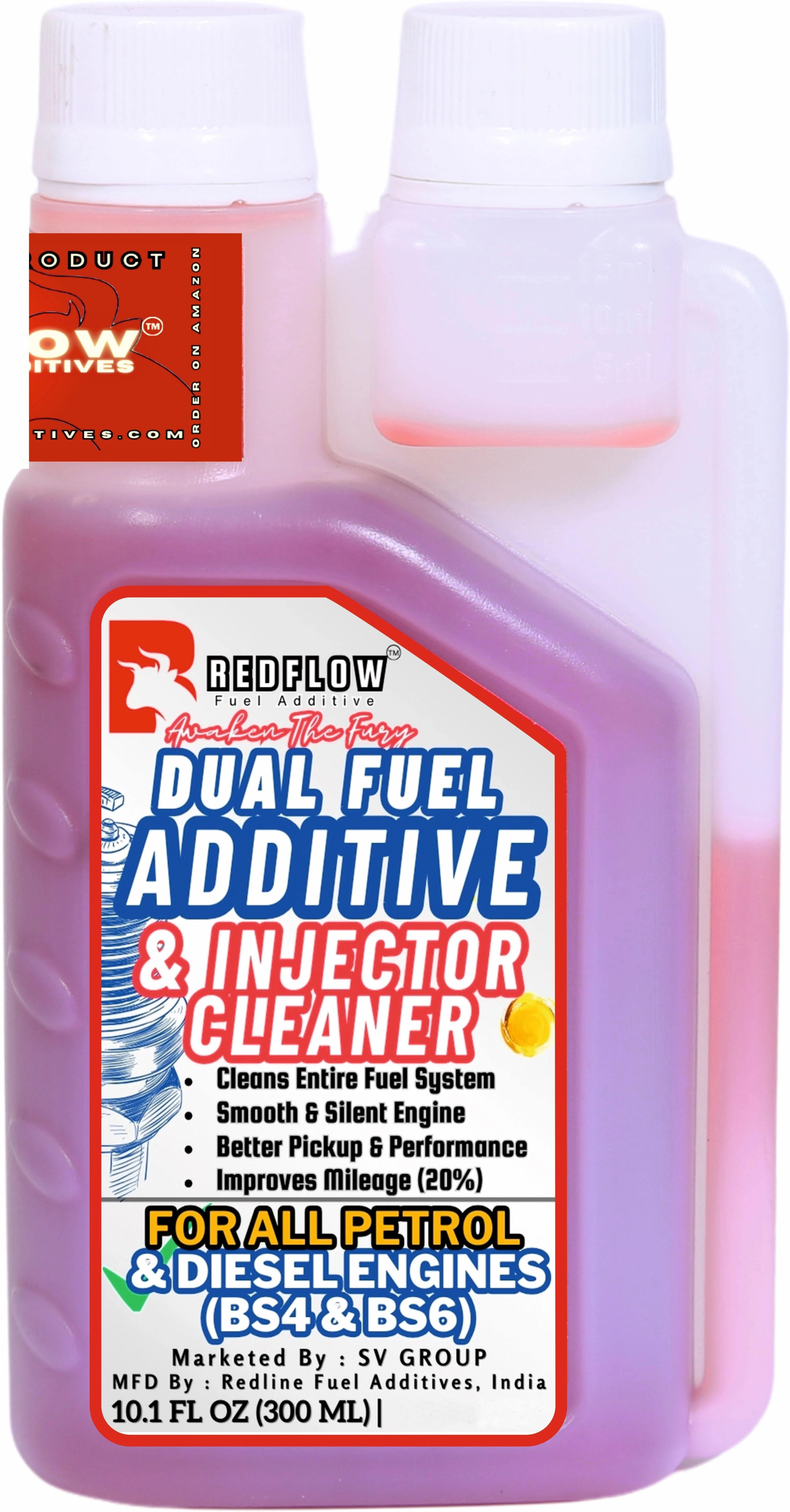 Red Flow Diesel & Petrol Additive for All Cars, Bikes, Scooters Fuel Injector Cleaner-image-12