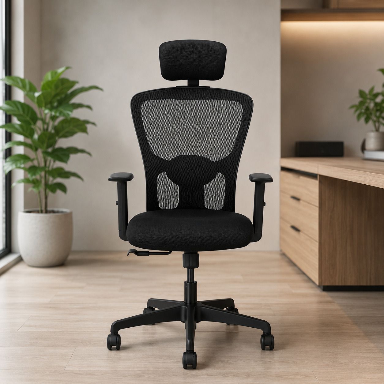 Arpush Ergo Series Mesh, NA Office Visitor Chair-image-26