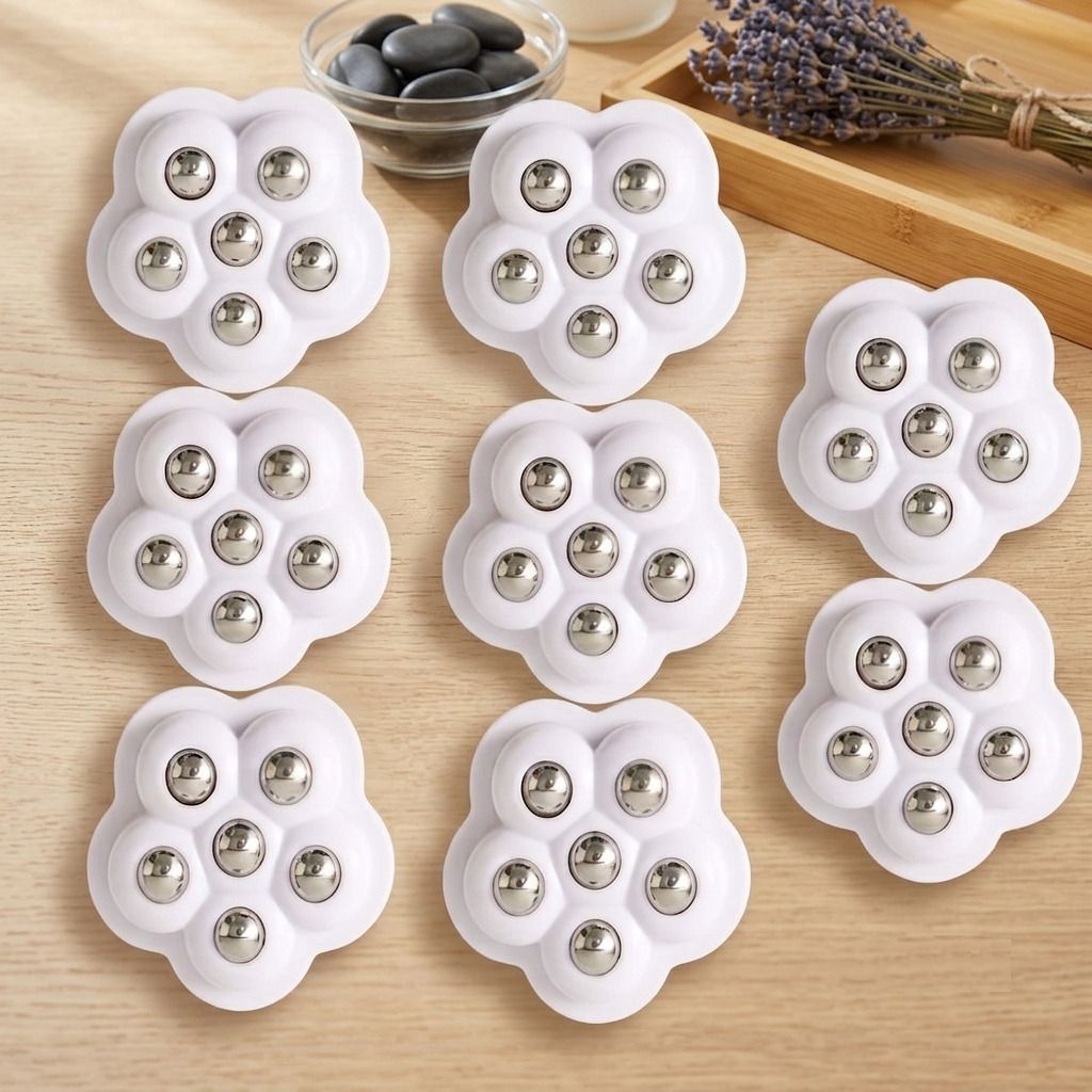 kapirajshopee 360 Degree Rotating Adhesive Mini Casters for Trash Cans Furniture (Pack of 8) Appliance Furniture Caster-picture-41