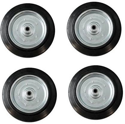 Wheels for Generators, Diesel Engine ,Trolley & Luggage cart ( 7 Inches)- 4 pcs Industrial Furniture Caster-image-9
