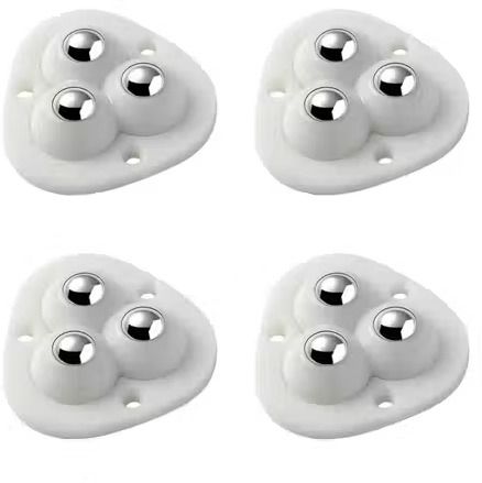 urbanize Self Adhesive 360 Swivel Caster Wheels Mini Roller for Appliances Storage Swivel Furniture Caster-picture-46