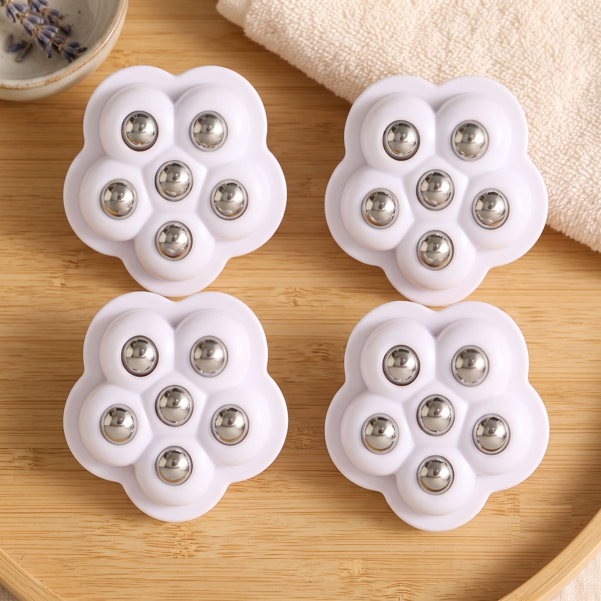 Storage Box Swivel Caster Wheels Self Adhesive 360 Degree Mini Pulley 4 Pcs Appliance Furniture Caster-image-39