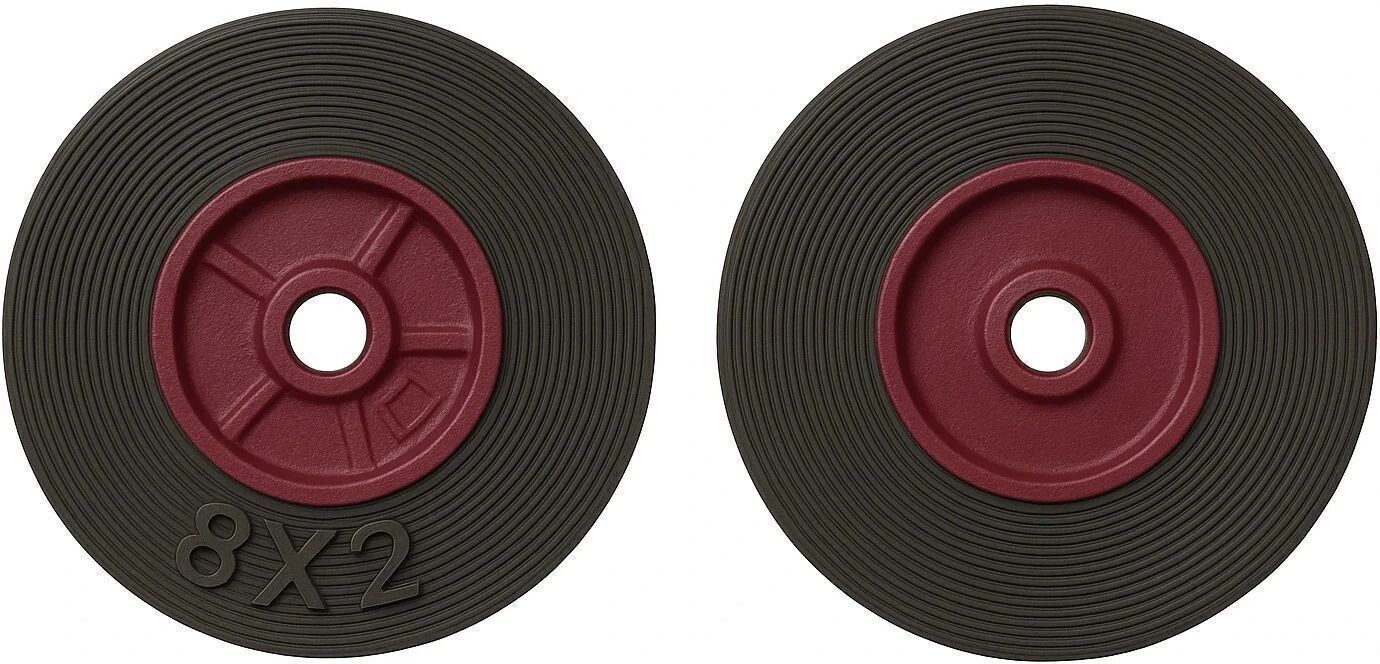8 inch Trolley Wheels for Engines, Generators, Trolleys & Luggage Carts Fixed Furniture Caster-image-1
