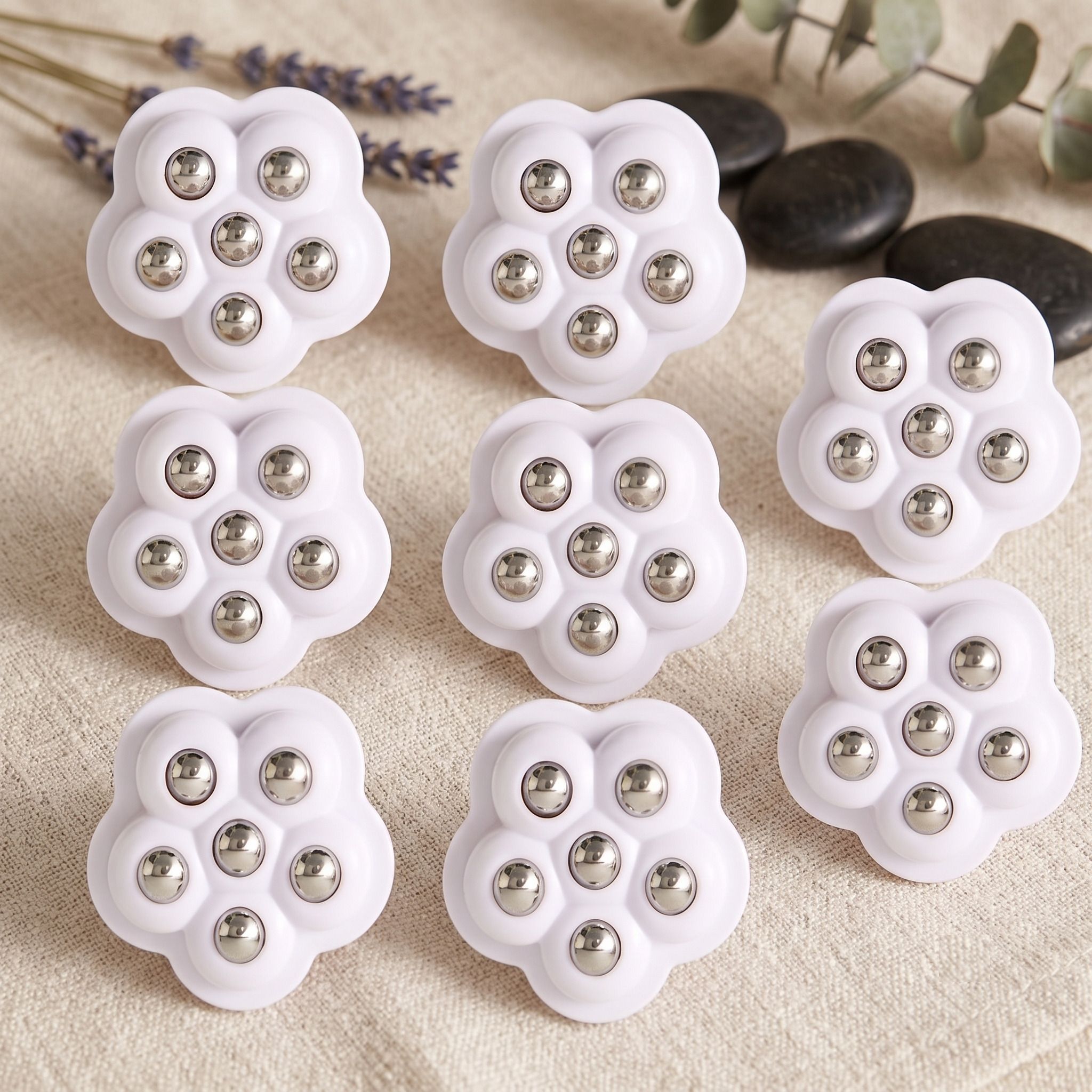 pramukh wholesaler Pack of 8 Adhesive Mini Pulleys 360 Degree Universal Furniture Caster Wheels Appliance Furniture Caster-picture-30
