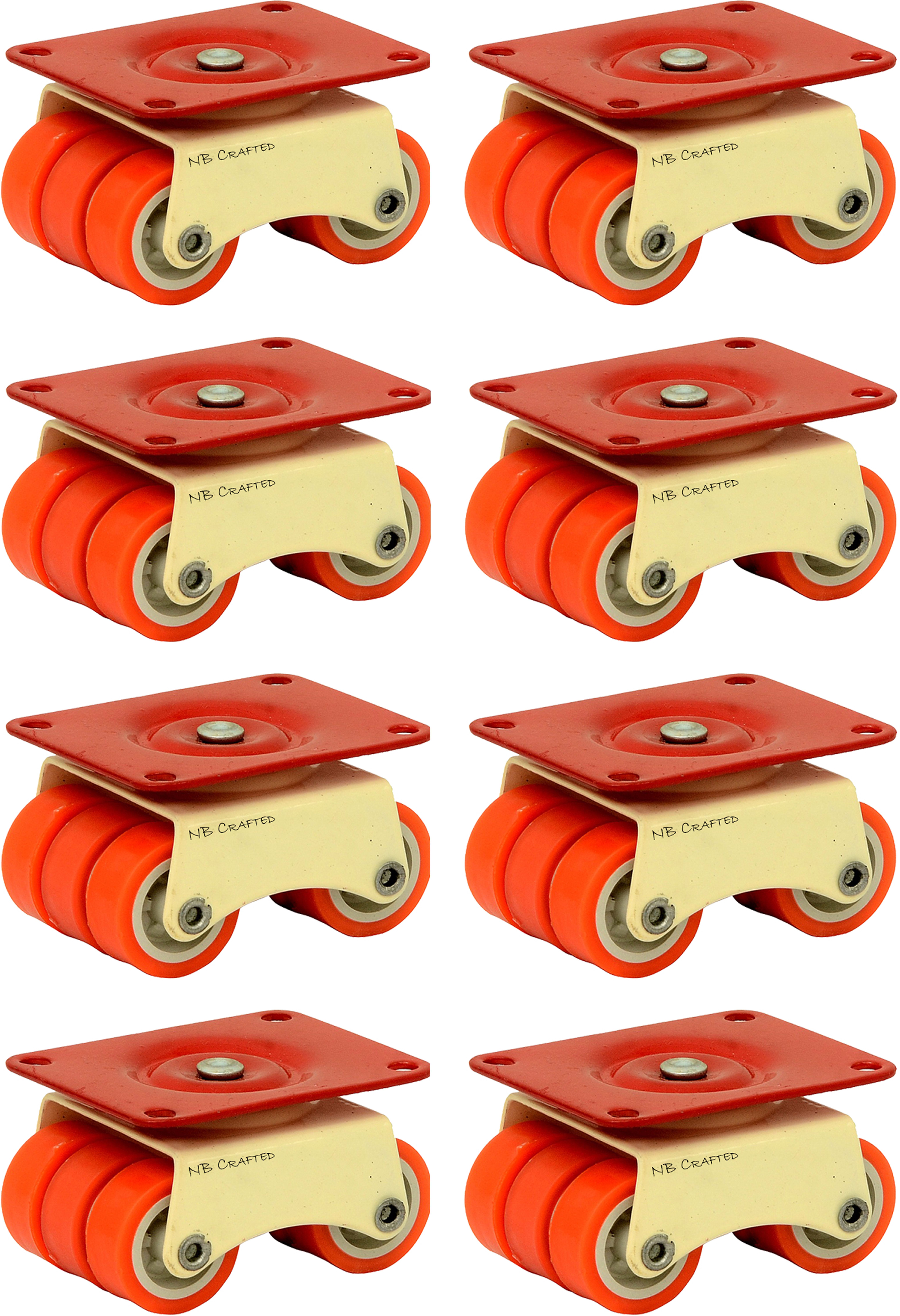 360 Degrees Rotate Caster Wheel with Bearing Heavy Duty 850 kg Load Capacity Industrial Furniture Caster-image-39
