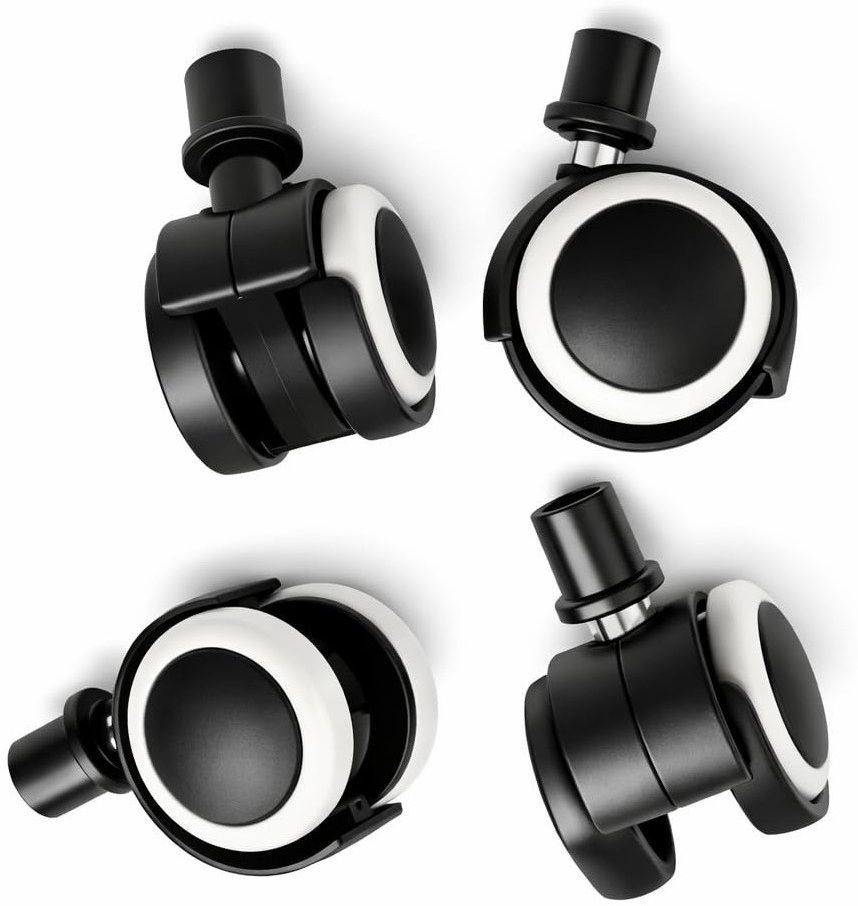 neerusstore Black & White 25 mm Wheel for Home Air Cooler Appliance Furniture Caster-picture-46