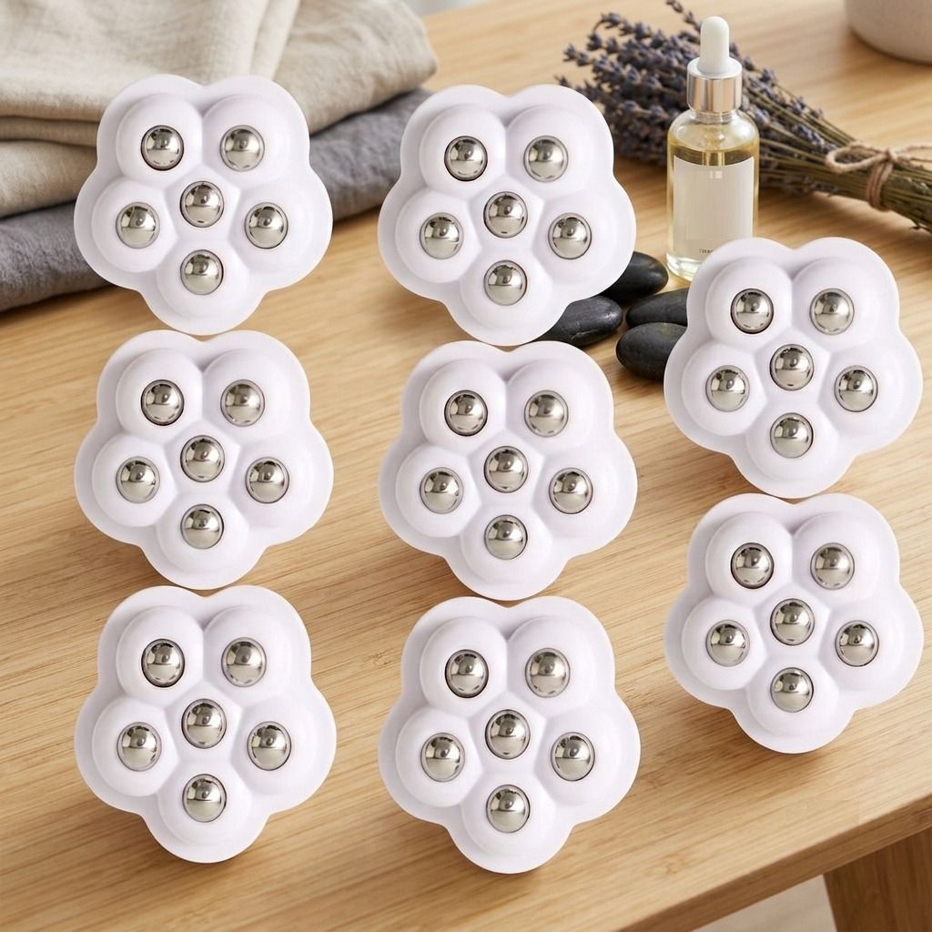 Adhesive 360 Degree Stainless Steel Mini Stick-On Box Caster Wheels (Pack of 8) Appliance Furniture Caster-image-36