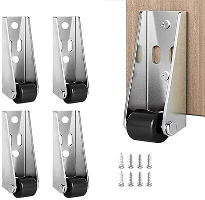 Heavy Duty Caster Wheel with Screw (Wall Mounted Furniture Roller Set of 4) Industrial Furniture Caster-image-47