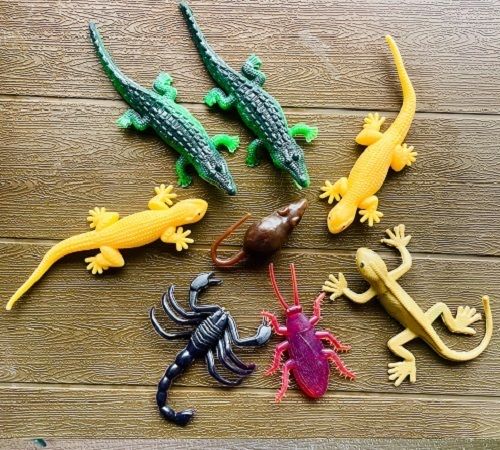 vedy animal toys rubber lizard,scorpion,crocodile and rat toys Gag Toy-picture-27