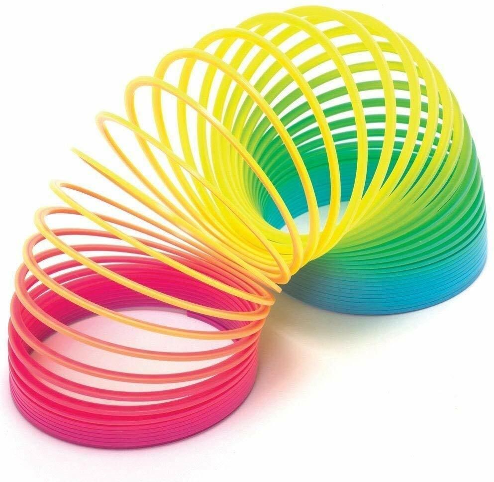 Magic Spring Rainbow Bouncy Expandable Slinky Toys-image-17