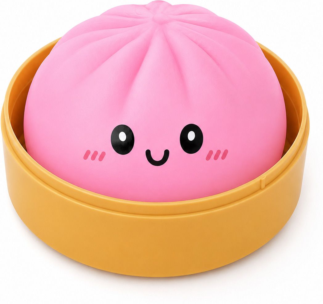 anabgi Stress Relief Toy | Cute Dumpling Squishy Stress Relief Toy for Kids & Adults | Slow Rising Squeeze Fidget Toy Gag Toy-picture-24