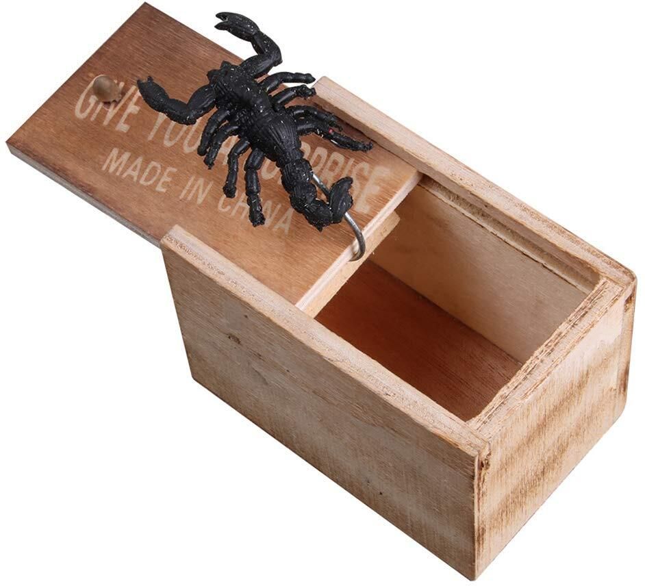 clubics Surprise Wooden Keera Box Toy (pack of 1) Fun/Prank Toys Perfect for kids/adults Wooden Prank Toy Gag Toy-picture-28