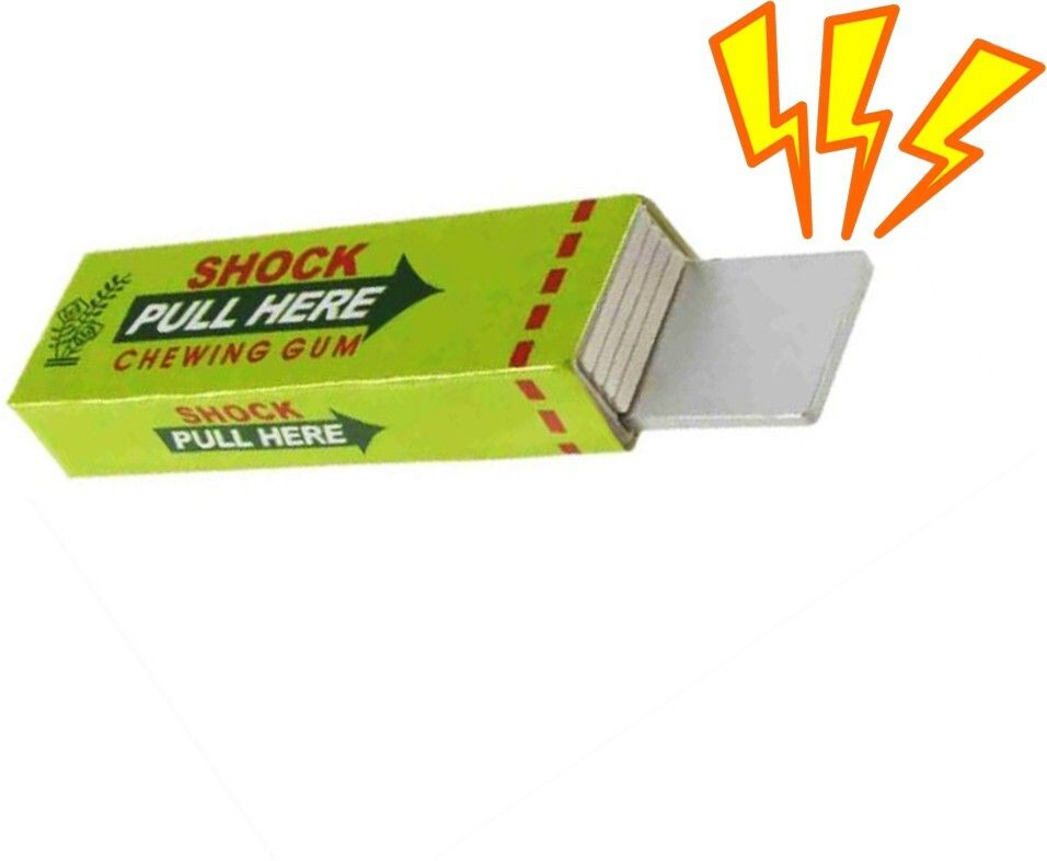 ptcmart Shock prank Chewing Gum Shaped Shock Prank Toy Gag Toy TOY Gag Toy-picture-15