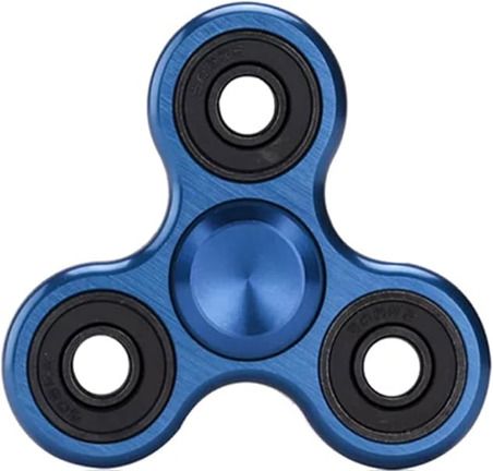 pmw Anti-Stress Metal Fidget Spinner With Ceramic Bearings (Blue) SPINNER Gag Toy-picture-25