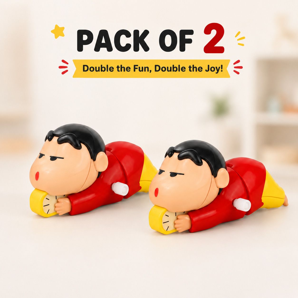 hello toys Pack of 2 - Cute Wind-Up Crawling Toy, Perfect Birthday Gift for Kids 12cm-picture-33