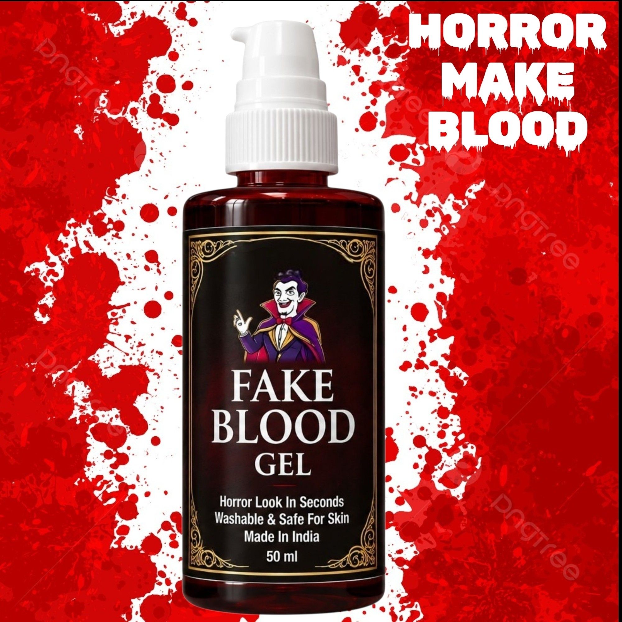 taka saki Artificial blood liquid fake blood prank toy Halloween blood Gag Toy-picture-1
