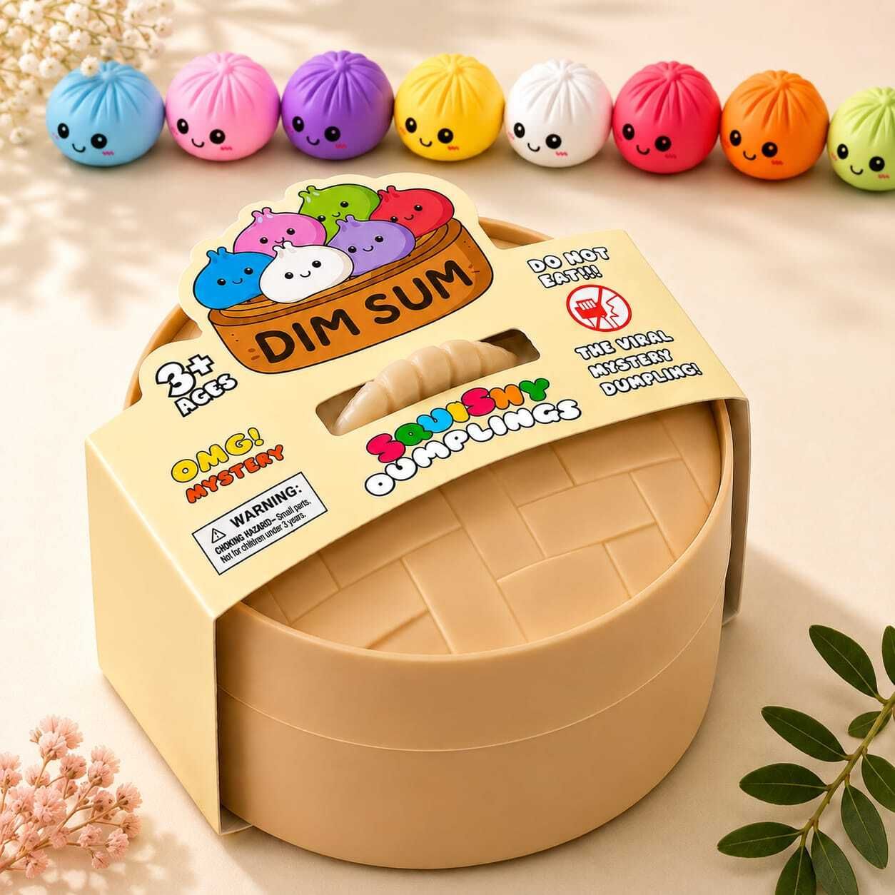 nub99s Adorable Cartoon Bun Squeeze Toy for Stress Relief DUMPLING STRESS TOY Gag Toy-picture-23
