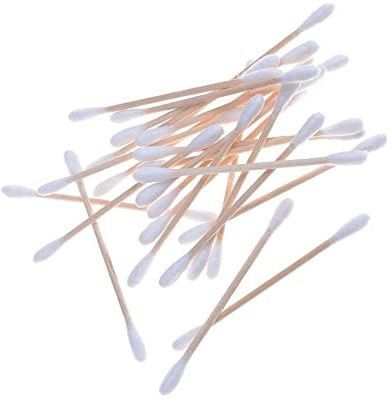 Wooden Stick Double Head Tips Cotton Ear Cleaning Picks Buds - 400 Pcs Galvanic Facial Machine-image-23