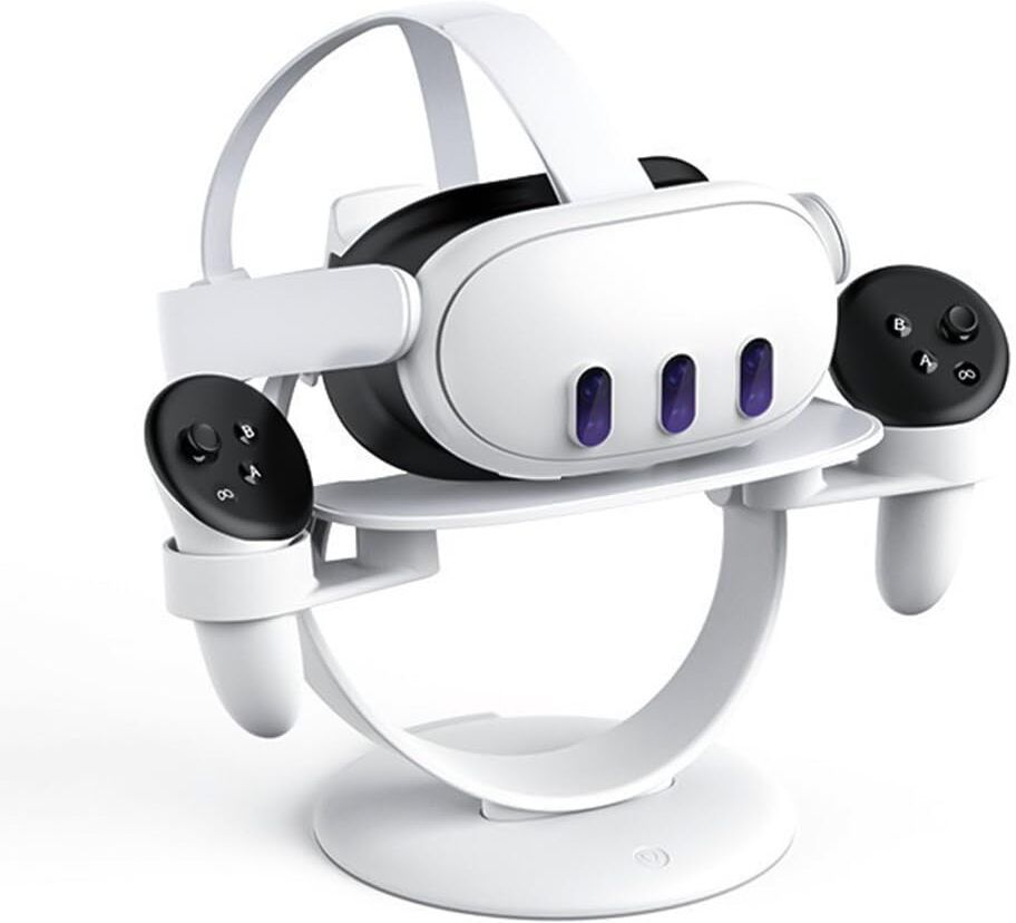 Zorbes VR Headset and Controller Display Stand Holder for Meta Quest 2 Accessories-image-47