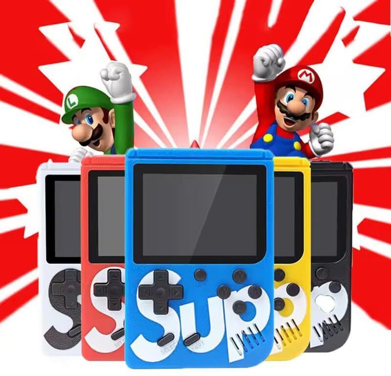 PICSTAR Sup Game Box 400 in 1 Handheld Mario Video Game for Kids-Rechargeable,TV Output NA GB with Sup Game Box-image-38