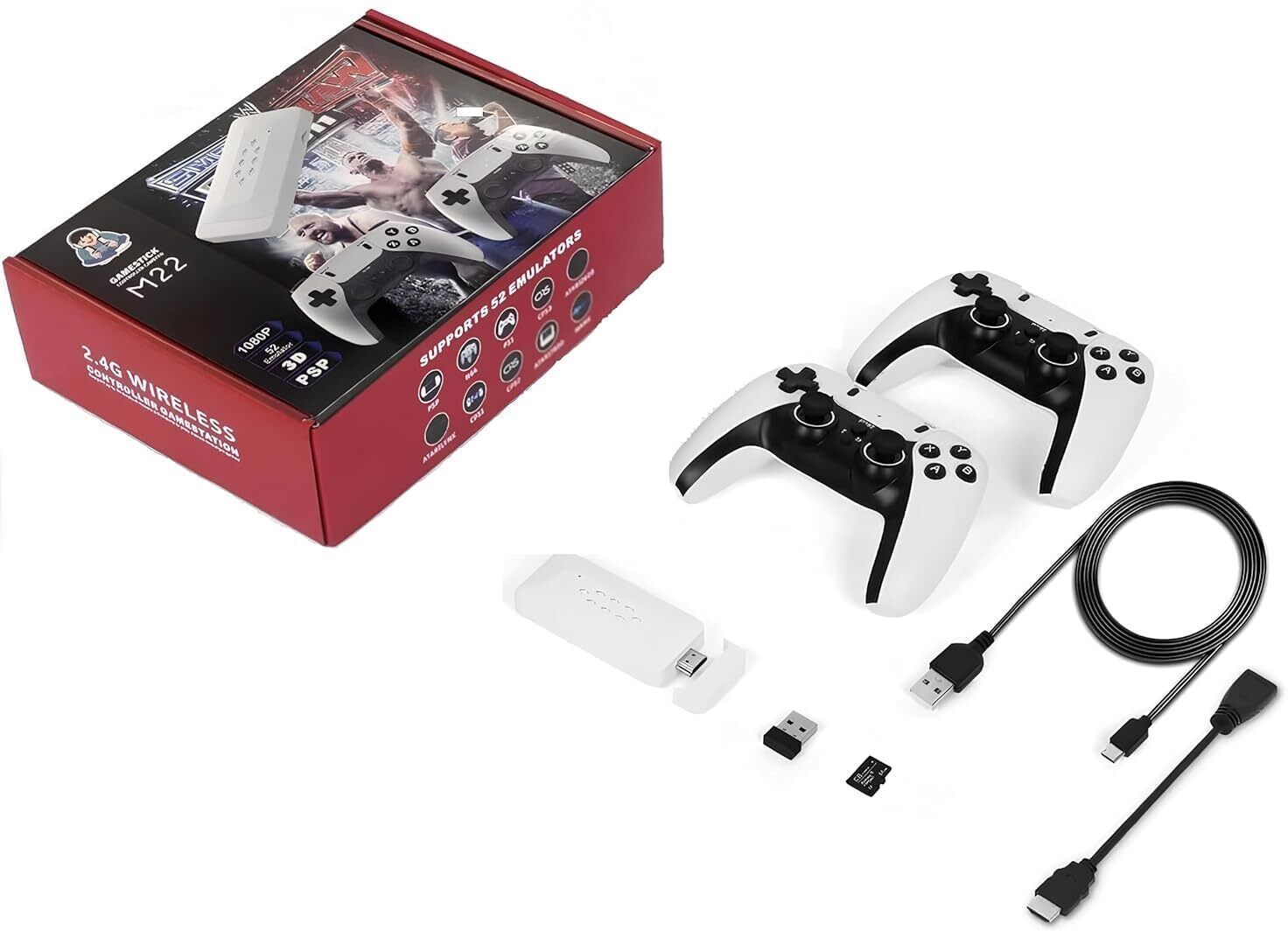 Lonekart M22 Game Stick Console 64GB TF Card | 30,000+ Retro & Modern Games 64 GB with PS1, PSP, GOD OF WAR, GTA Vice city, TEKKEN 6, TEKKEN 3, METAL SLUG, BRIAN LARA CRICKET, WWE-picture-46