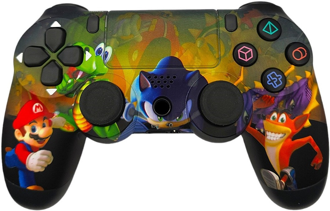 HG WORLD PS4 Controller DualShock 4 Wireless Playstation Controller for PC Bluetooth Gamepad image 1