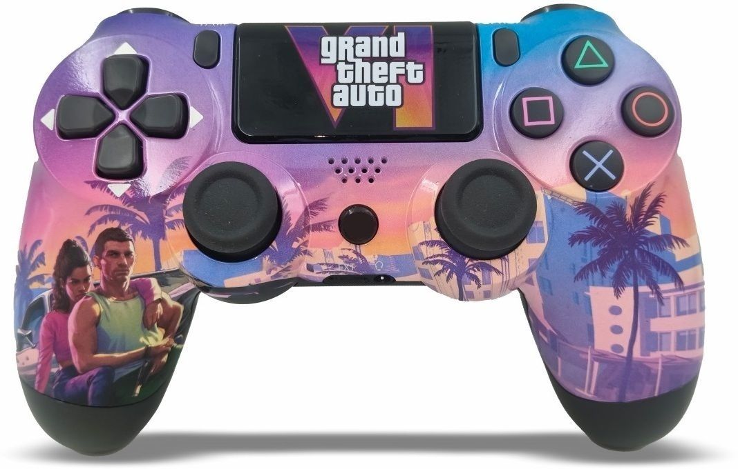 HG WORLD PS4 Dualshock Playstation 4 Wireless Controller, High Performance Dual Motor Bluetooth Gamepad-image-25