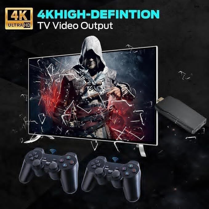 Timkolas 2.4G Wireless TV Video Game With 4K HD Output & 23 Emulator Limited Collector's Edition with Game and Expansion Pack-image-20